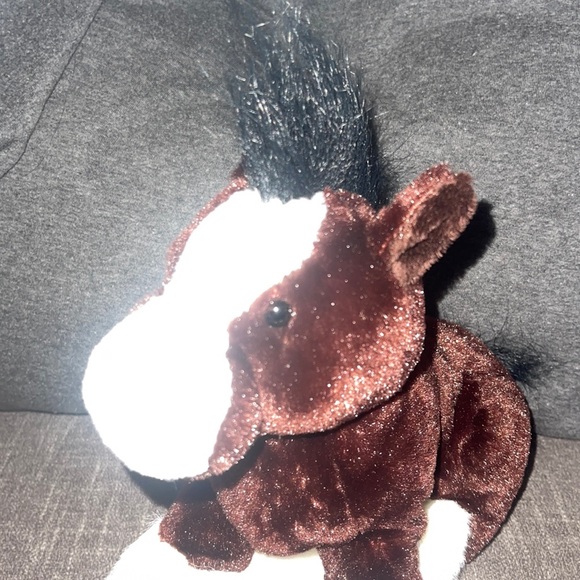 WEBKINZ Ganz Clydesdale Horse HM139 Hang/But tag no code stuffed animal plush - Picture 2 of 16